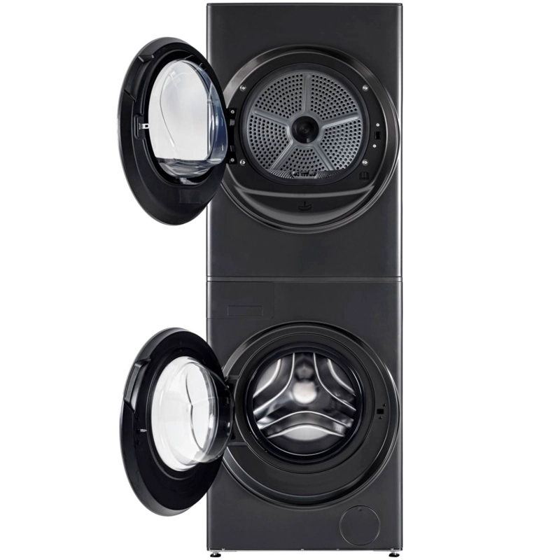 LAVADORA SECADORA MIDEA MTF-120WBT WASHTOWER 12KG/10KG GRAFITO - 2