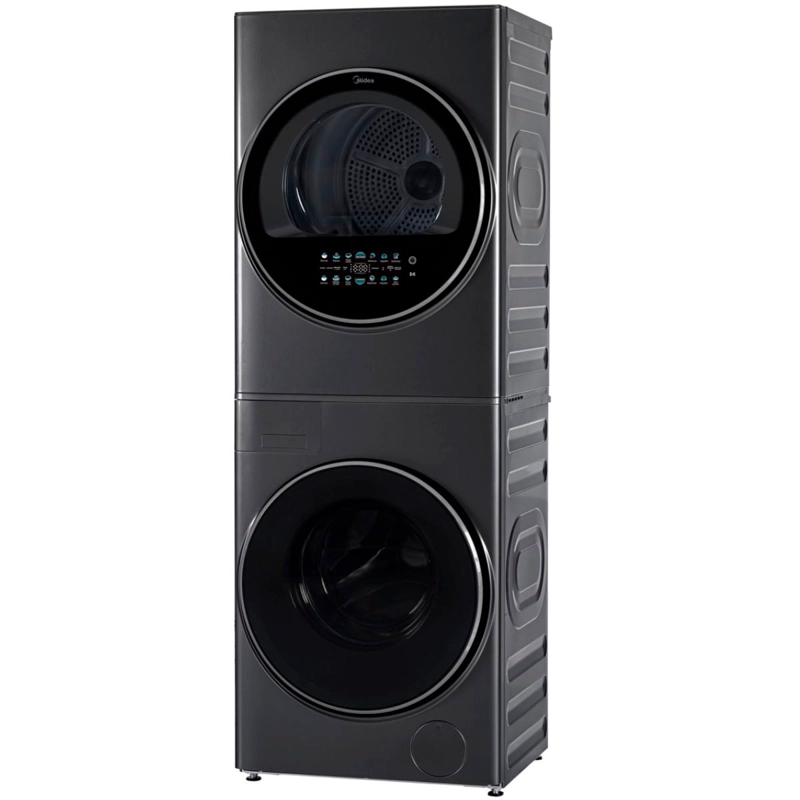 LAVADORA SECADORA MIDEA MTF-120WBT WASHTOWER 12KG/10KG GRAFITO - 3