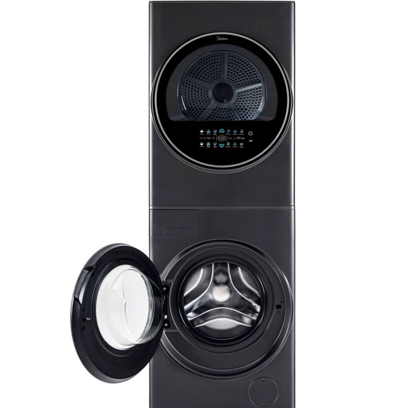 LAVADORA SECADORA MIDEA MTF-120WBT WASHTOWER 12KG/10KG GRAFITO - 8