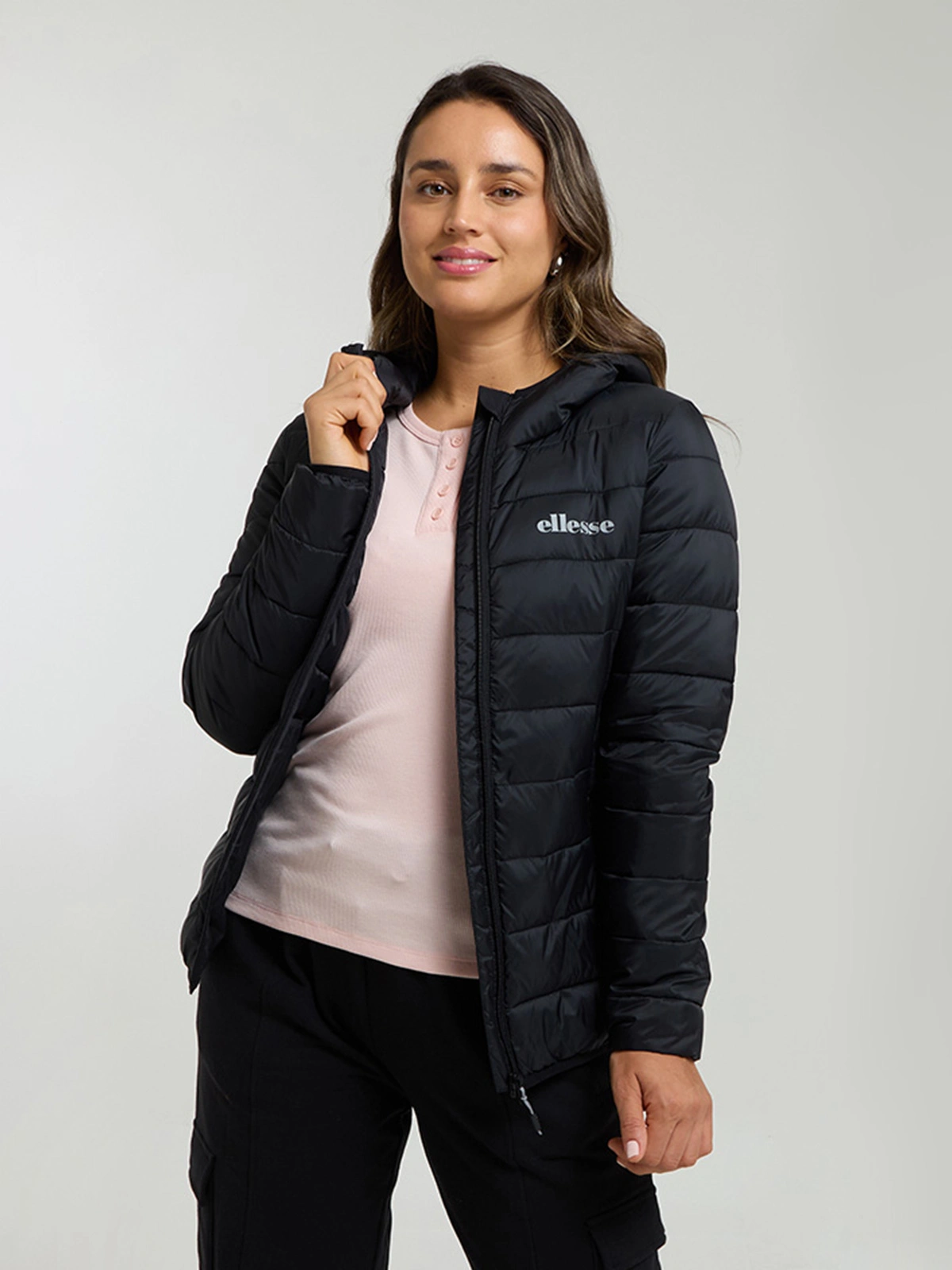 PARKA MUJER ELLESSE JAVIERA NEGRO - 1