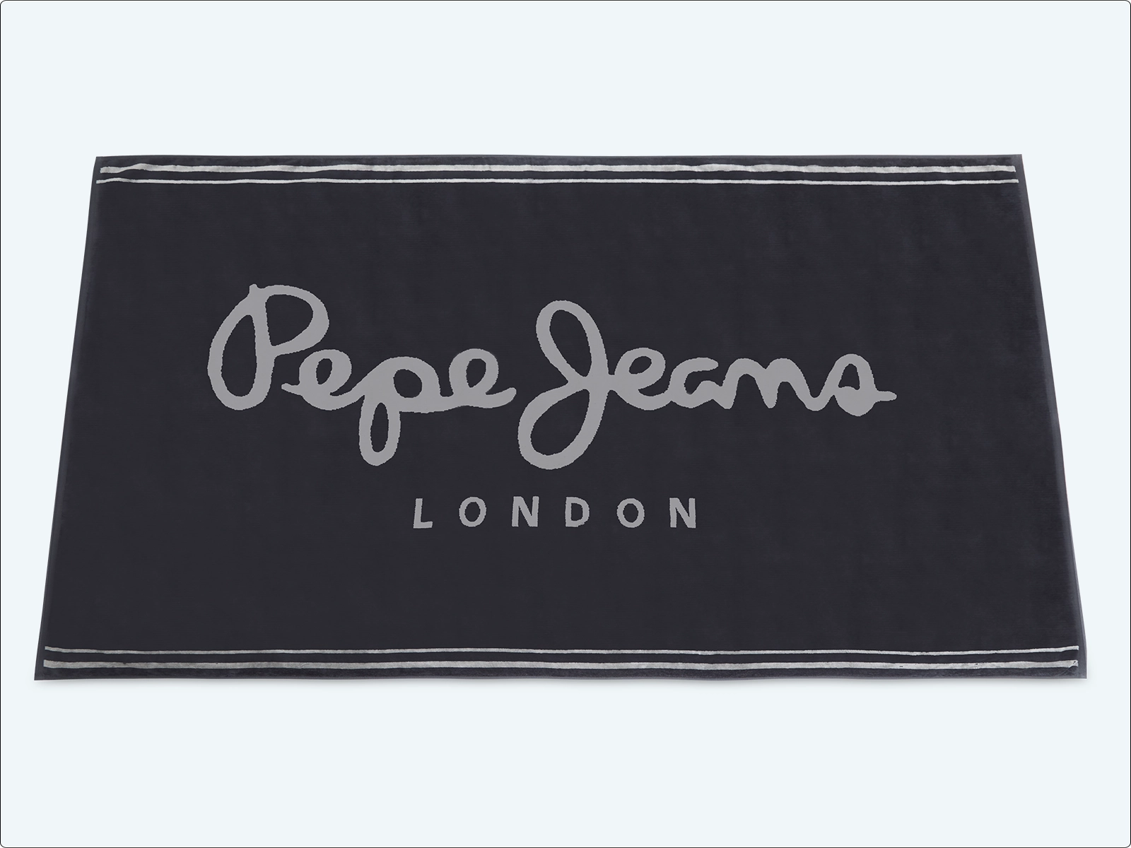 TOALLA DE PLAYA PEPE JEANS JACQUARD GRAFITO - 1