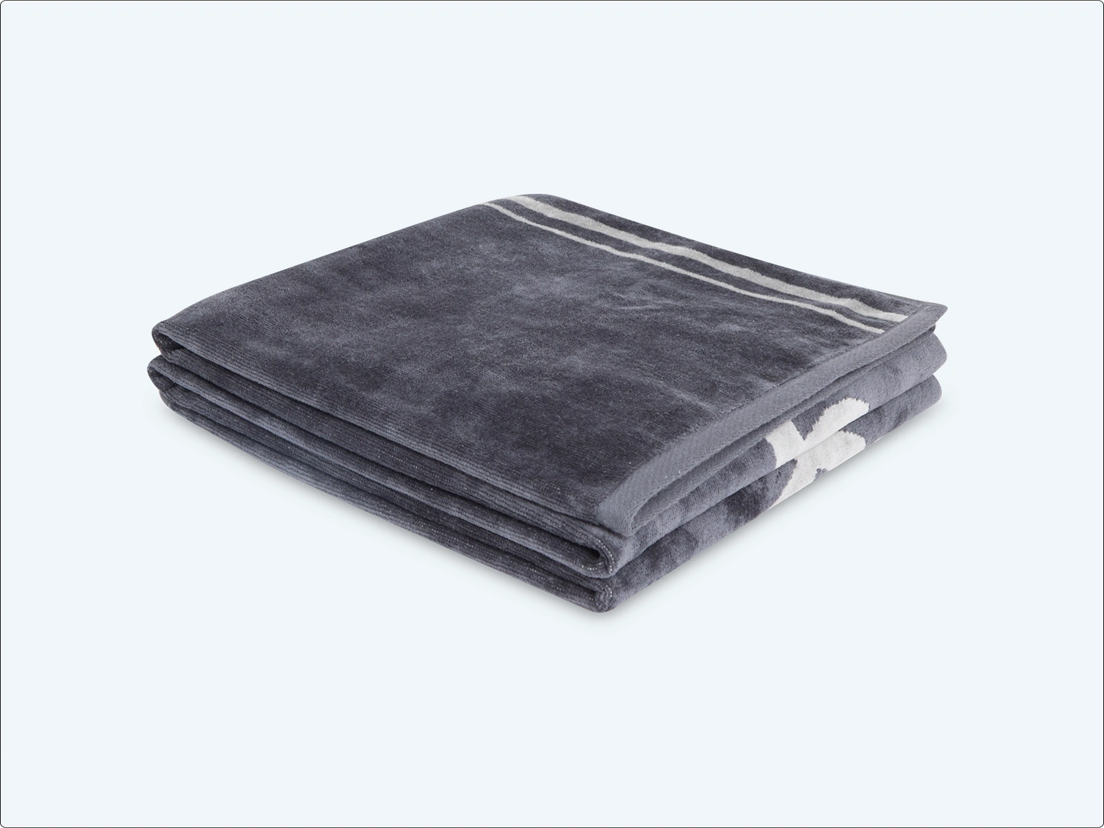 TOALLA DE PLAYA PEPE JEANS JACQUARD GRAFITO - 2