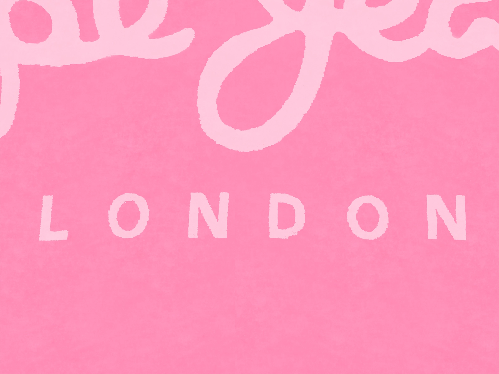TOALLA DE PLAYA PEPE JEANS JACQUARD ROSA - 3