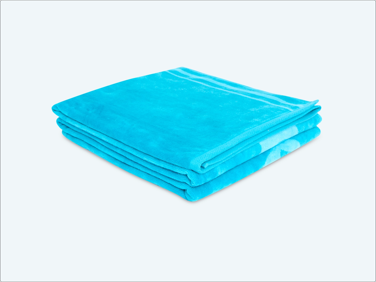 TOALLA DE PLAYA PEPE JEANS JACQUARD AQUA - 2