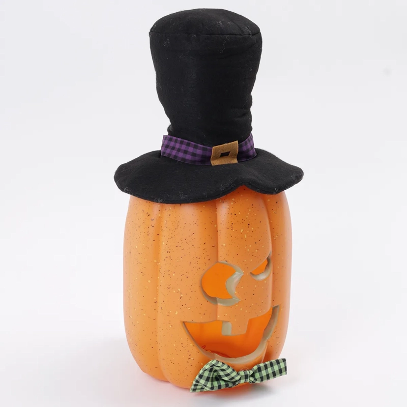 CALABAZA HALLOWEEN CON GORRO COPA - 2