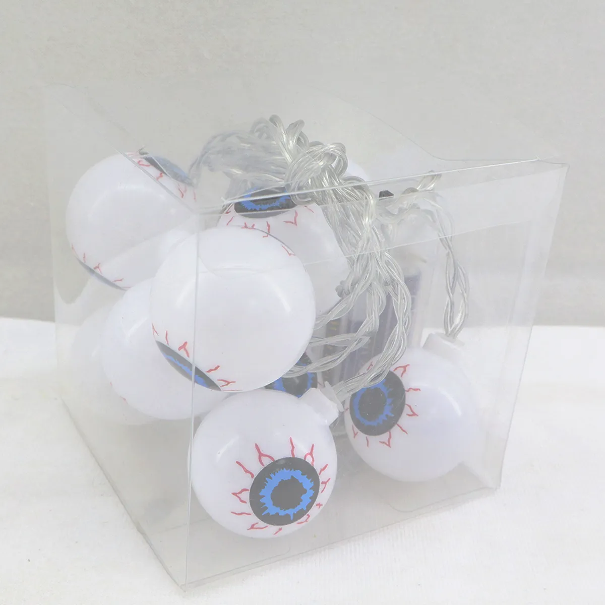 GUIRNALDA HALLOWEEN OJOS CON LUCES 180CM - 3