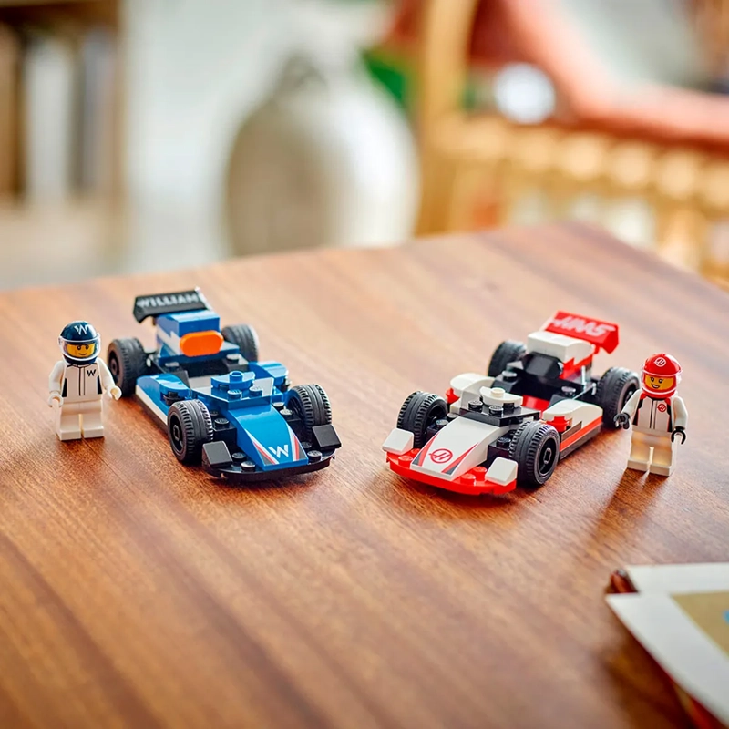 JUEGO BLOQUE LEGO AUTOS WILLIAMS Y HAAS - 3