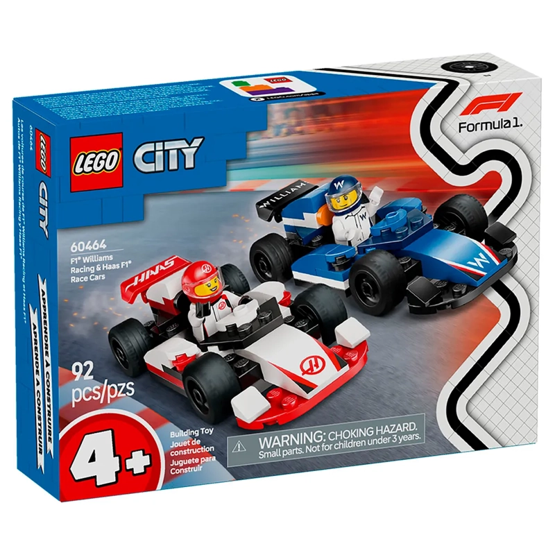JUEGO BLOQUE LEGO AUTOS WILLIAMS Y HAAS - 4