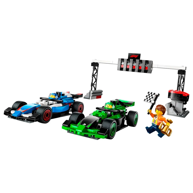 JUEGO BLOQUE LEGO F1 GRILLA AUTOS VCARB SAUBER - 2
