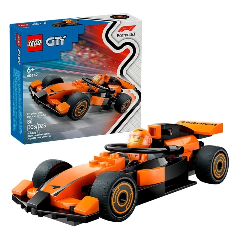 JUEGO BLOQUE LEGO F1 PILOTO Y AUTO MCLAREN - 1