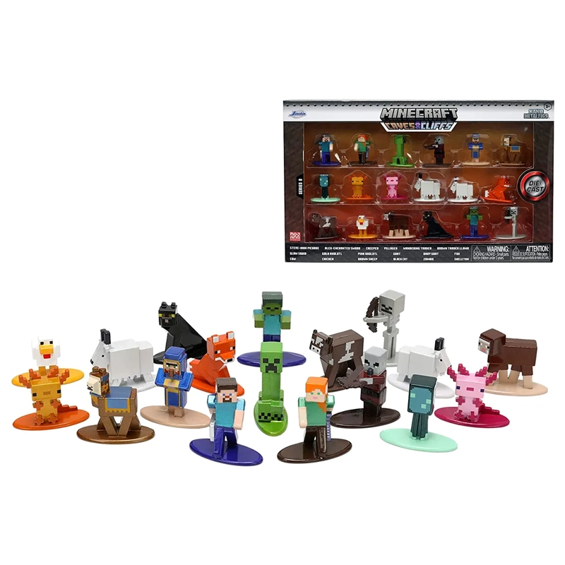 SET MINECRAFT 18 PZA 4 CM