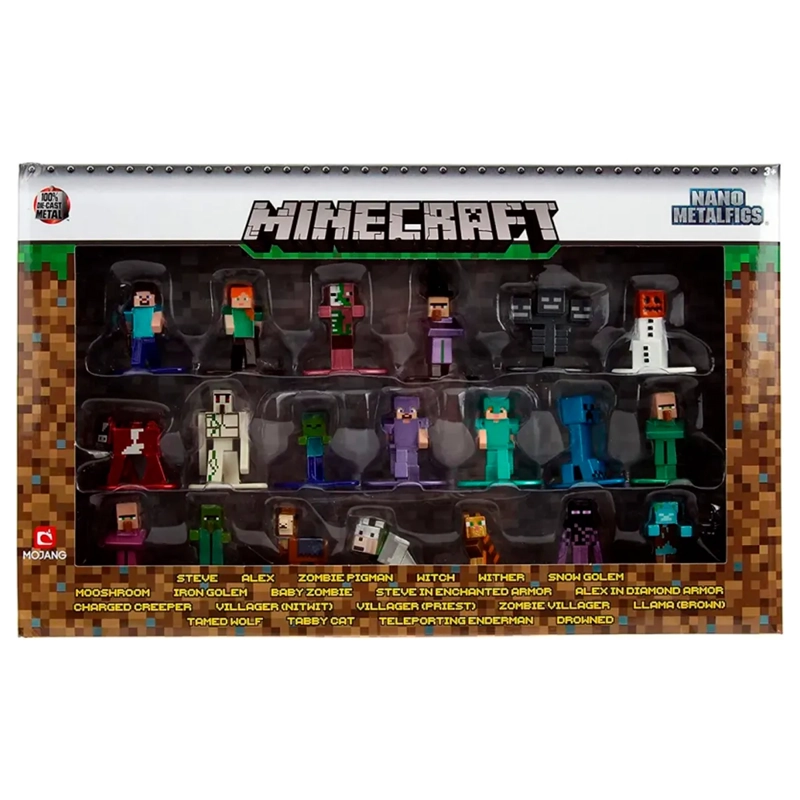 SET MINECRAFT 20 PZA 4 CM - 1