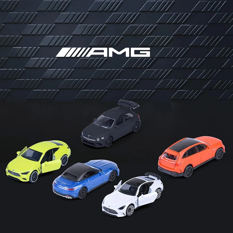 VEHÍCULO DE JUGUETE MAJORETTE MERCEDES AMG 5 PIEZAS - 2