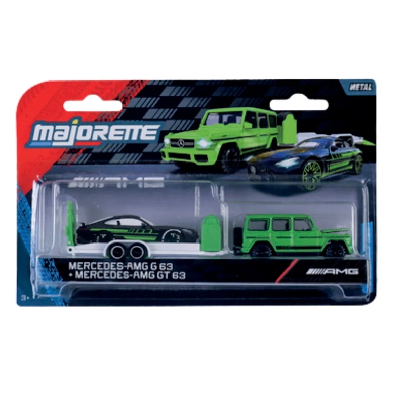 VEHÍCULO MAJORETTE MERCEDES DELUXE TRAILER - 2