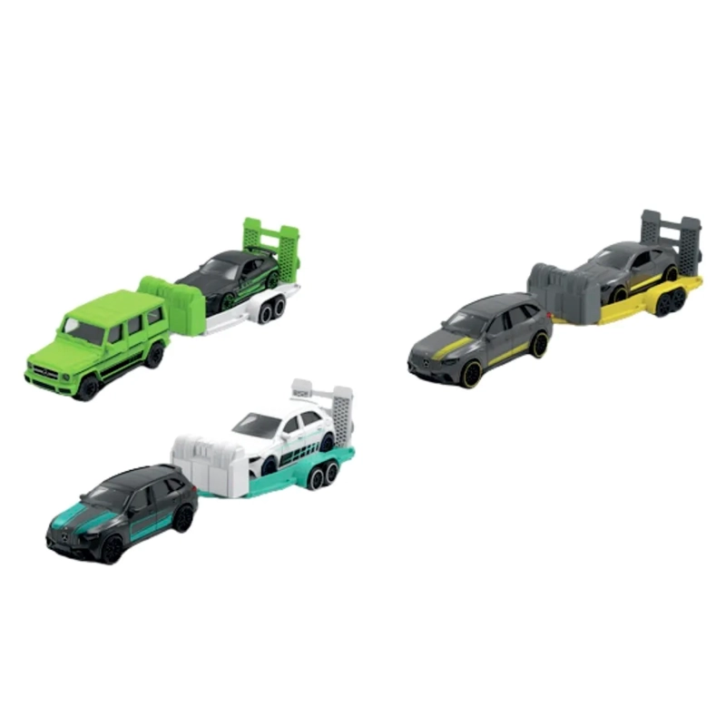 VEHÍCULO MAJORETTE MERCEDES DELUXE TRAILER - 3