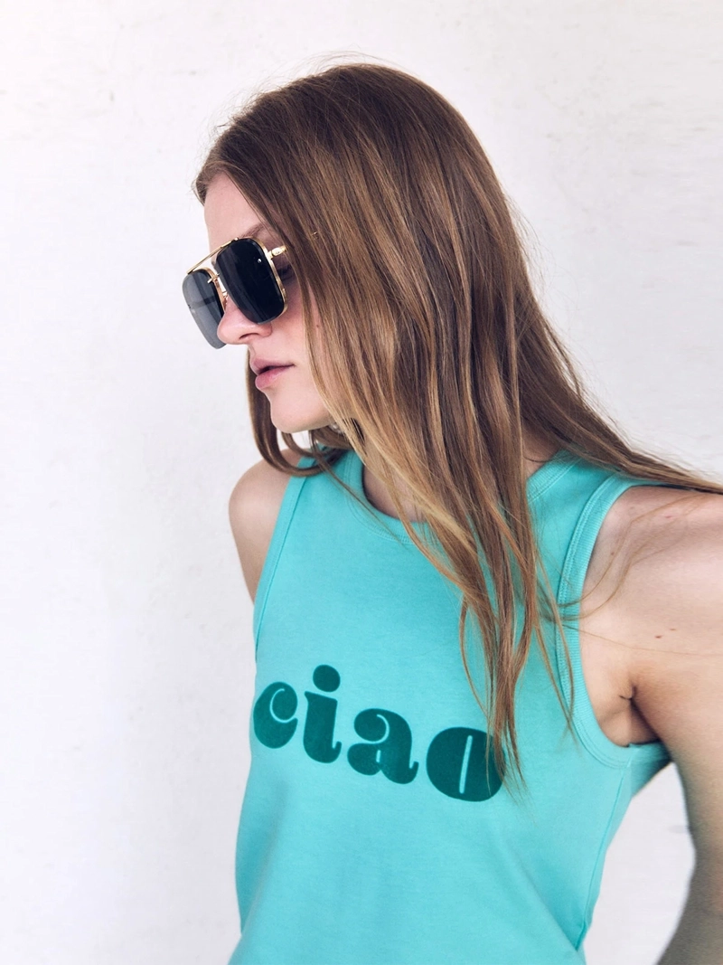 POLERA SIN MANGAS ALGODÓN MUJER SFERA - 5