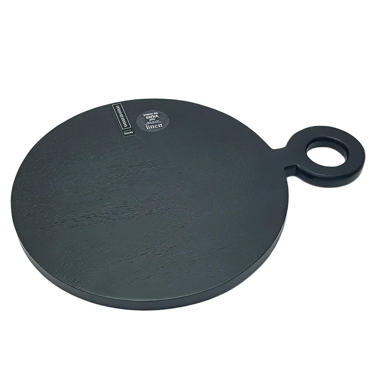 TABLA MAISON LINETT REDONDA NEGRO - 1