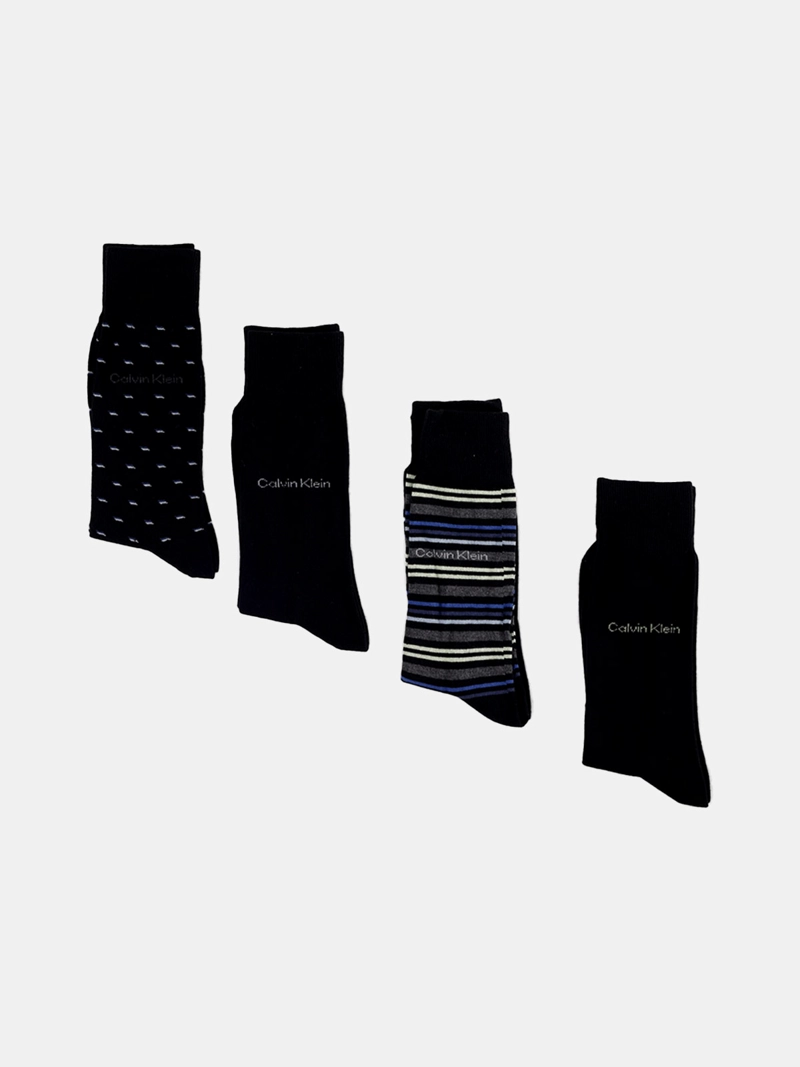 PACK X3 CALCETINES HOMBRE CALVIN KLEIN ALGODÓN  - 1