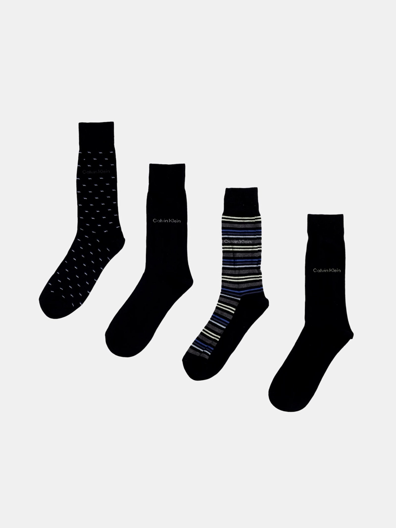 PACK X3 CALCETINES HOMBRE CALVIN KLEIN ALGODÓN  - 2