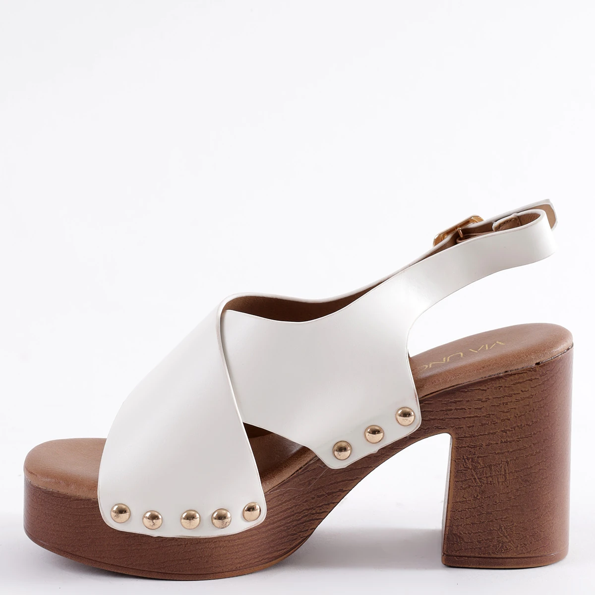 SANDALIAS MUJER VIA UNO BLANCO 22633620  - 4
