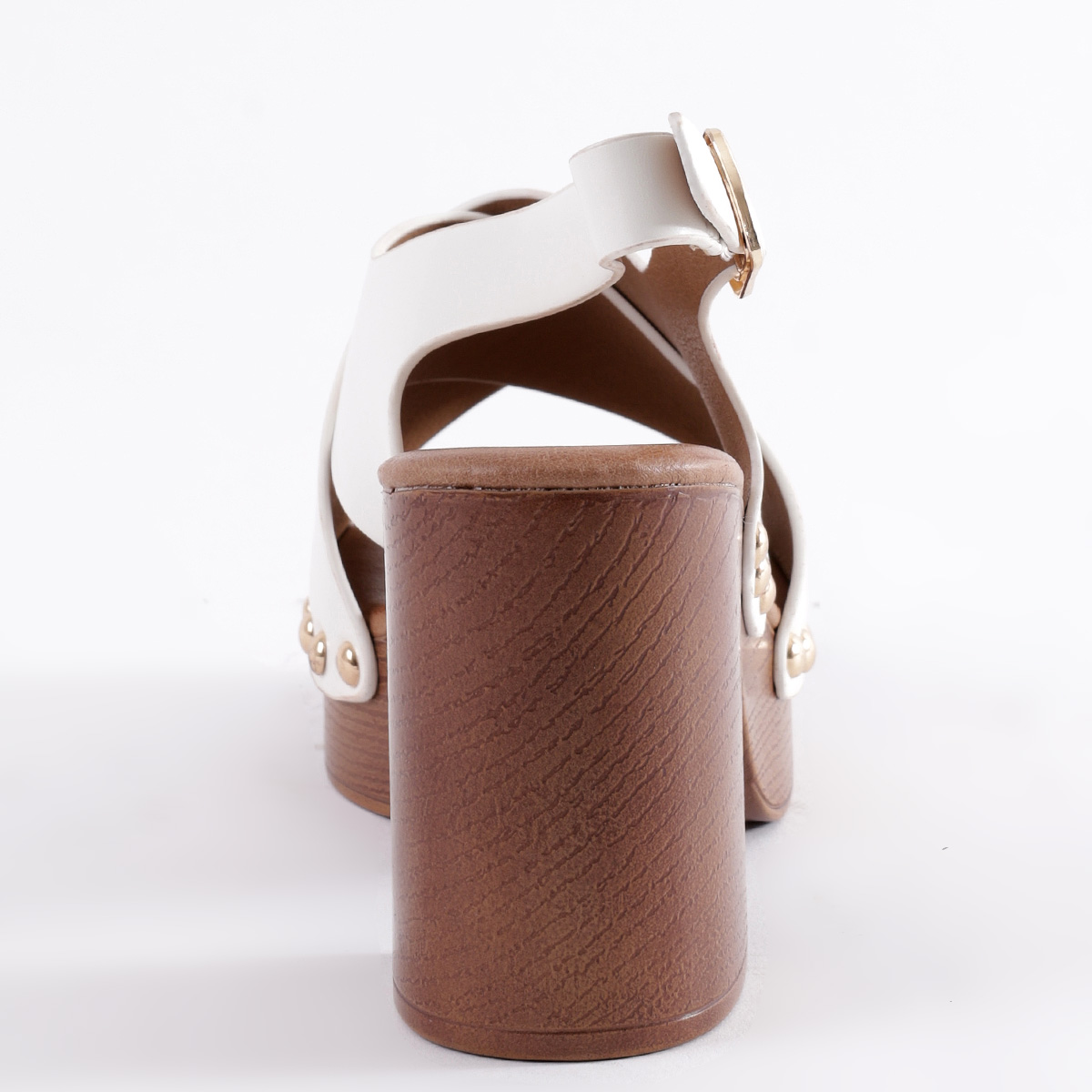 SANDALIAS MUJER VIA UNO BLANCO 22633620  - 5