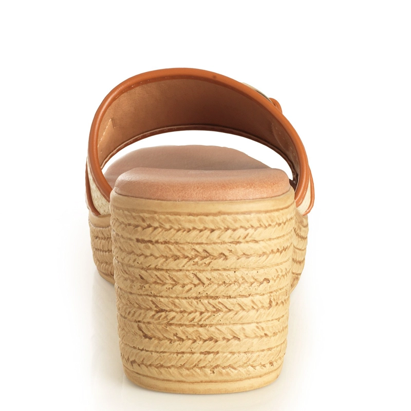 SANDALIAS MUJER VIA UNO BEIGE 22642611 - 4