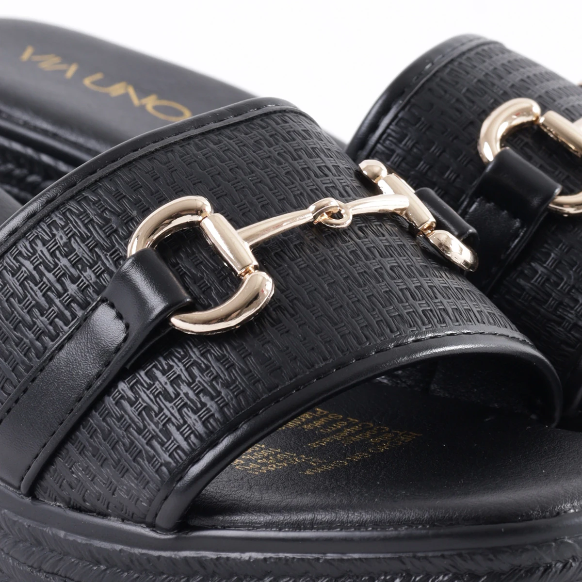 SANDALIAS MUJER VIA UNO NEGRO 22642611  - 6