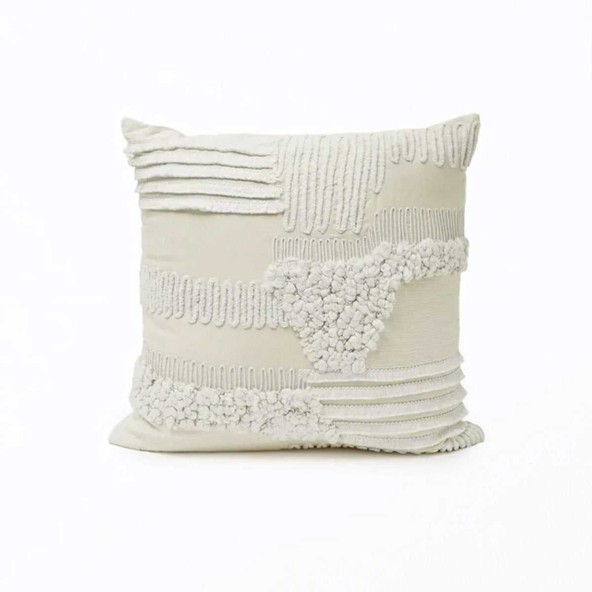 COJÍN MAISON LINETT SNOW 50X50 CM - 1