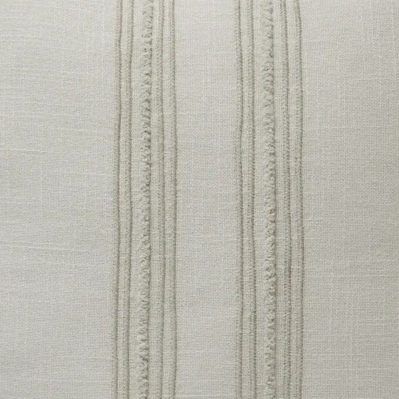 COJÍN MAISON LINETT LINO LÍNEAS 60X60 CM IVORY - 2