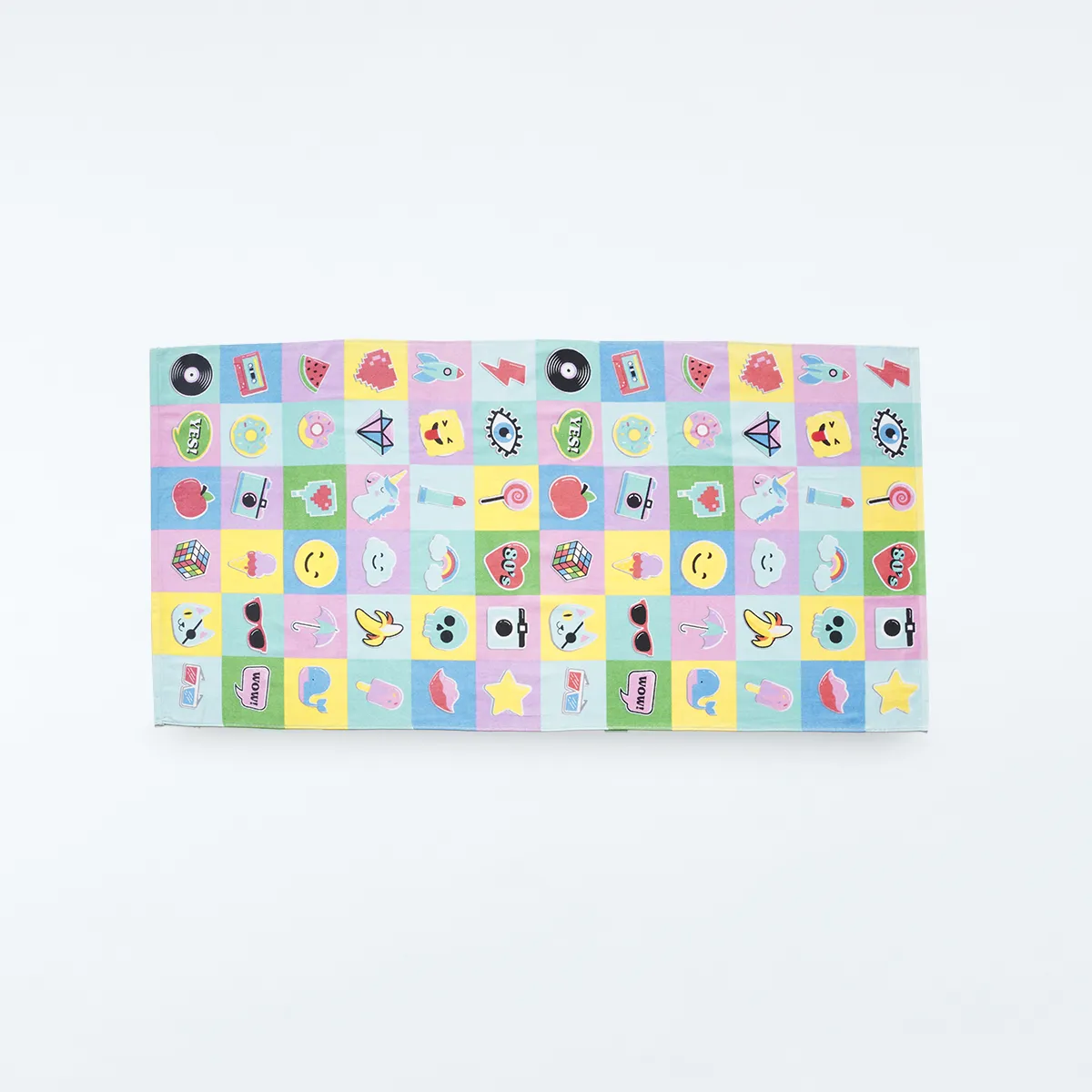 TOALLA DE PLAYA RIPLEY HOME VELOUR EMOTICONS - 1