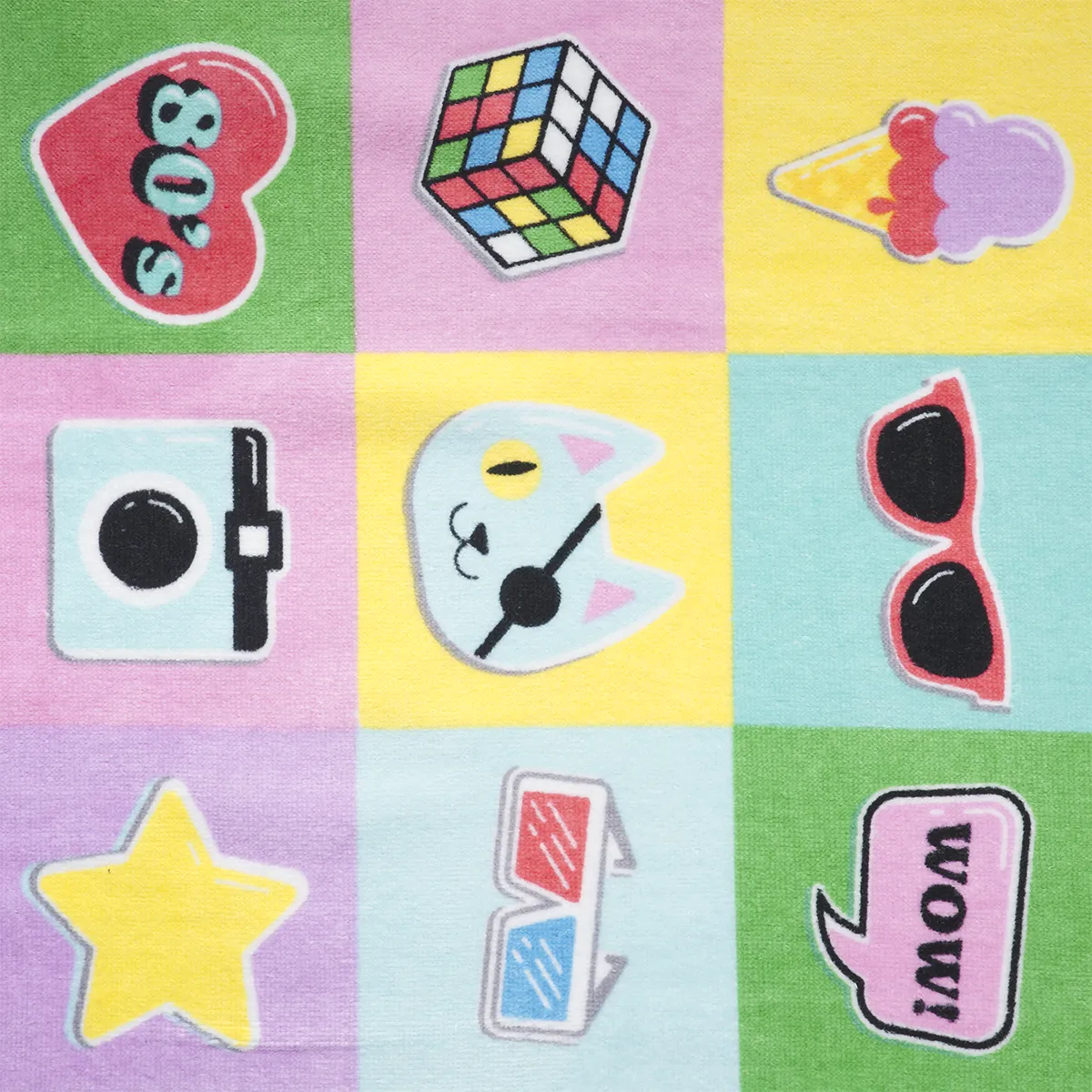 TOALLA DE PLAYA RIPLEY HOME VELOUR EMOTICONS - 3
