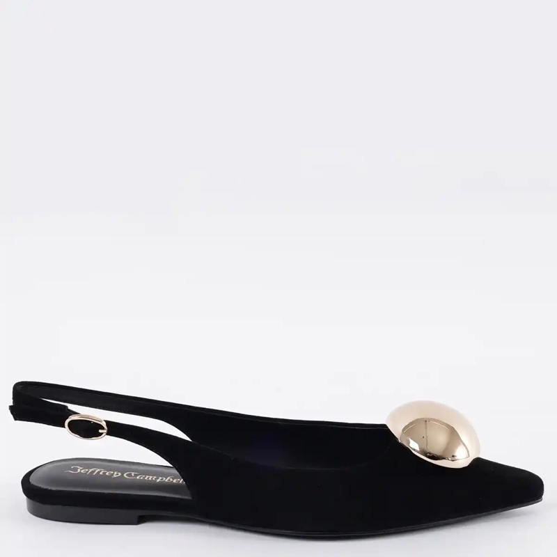 ZAPATOS MUJER JEFFREY CAMPBELL NEGRO TACTFUL CUERO - 1