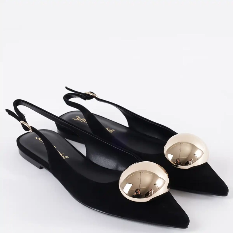 ZAPATOS MUJER JEFFREY CAMPBELL NEGRO TACTFUL CUERO - 2