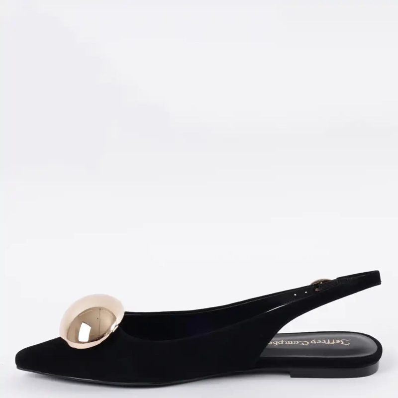 ZAPATOS MUJER JEFFREY CAMPBELL NEGRO TACTFUL CUERO - 4