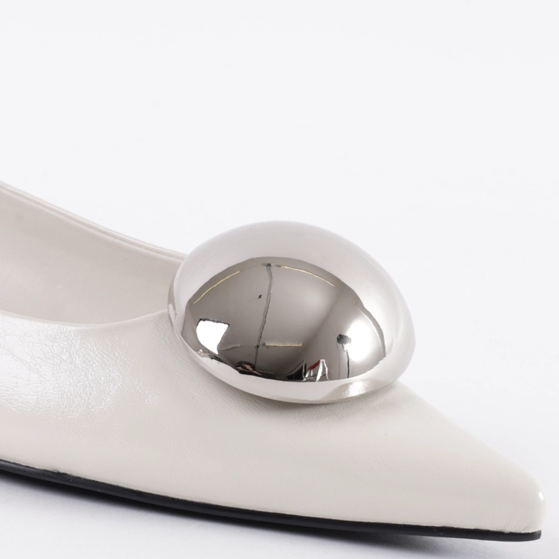ZAPATOS MUJER JEFFREY CAMPBELL BLANCO TACTFUL  - 6