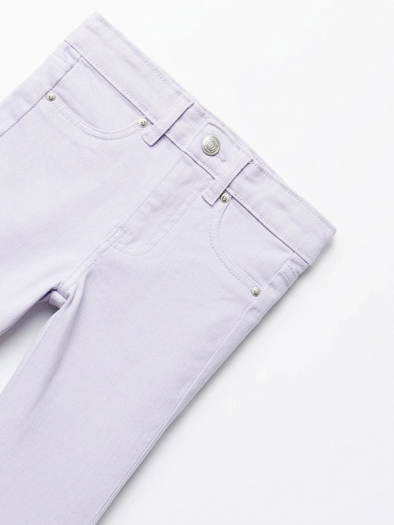 PANTALÓN FLARE NIÑA SFERA LAVANDA DENIM COLOR - 2