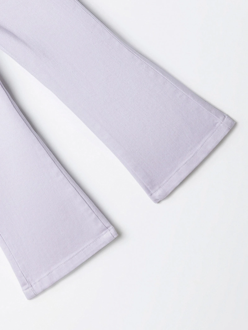 PANTALÓN FLARE NIÑA SFERA LAVANDA DENIM COLOR - 4