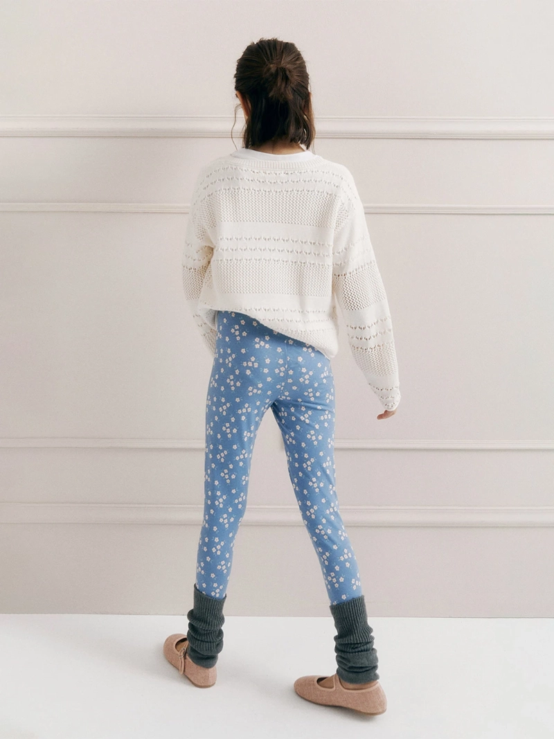 LEGGING NIÑA SFERA AZUL SINGLE AOP - 6