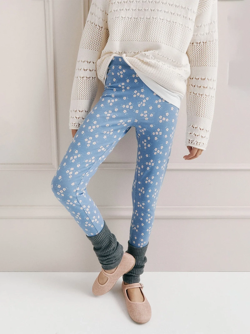 LEGGING NIÑA SFERA AZUL SINGLE AOP - 4