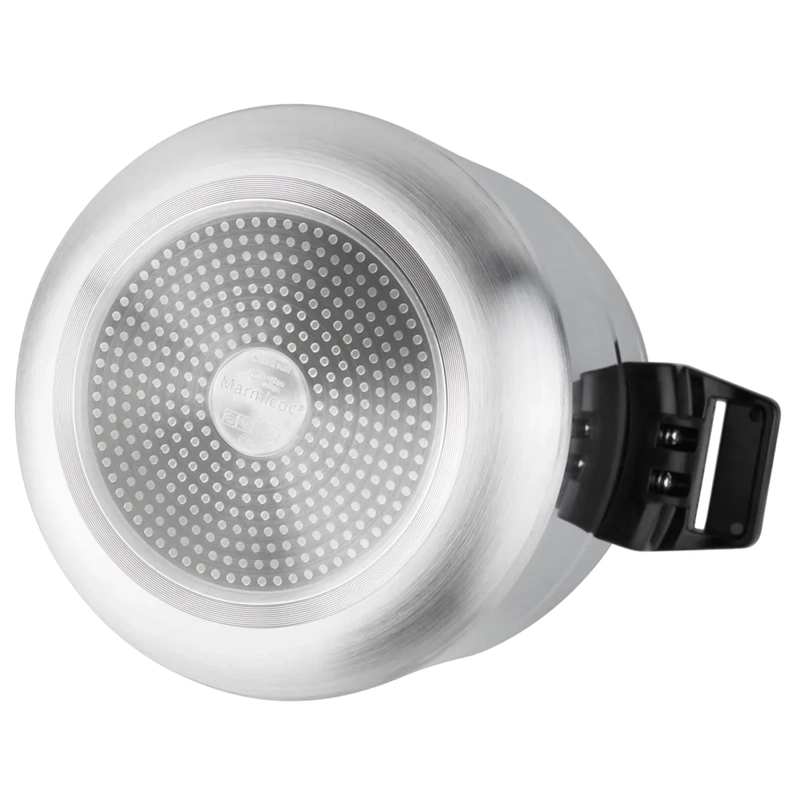 OLLA MARMICOC A PRESION ALUMAX PLUS PLATEADO 8 LITROS 2 PIEZAS - 3