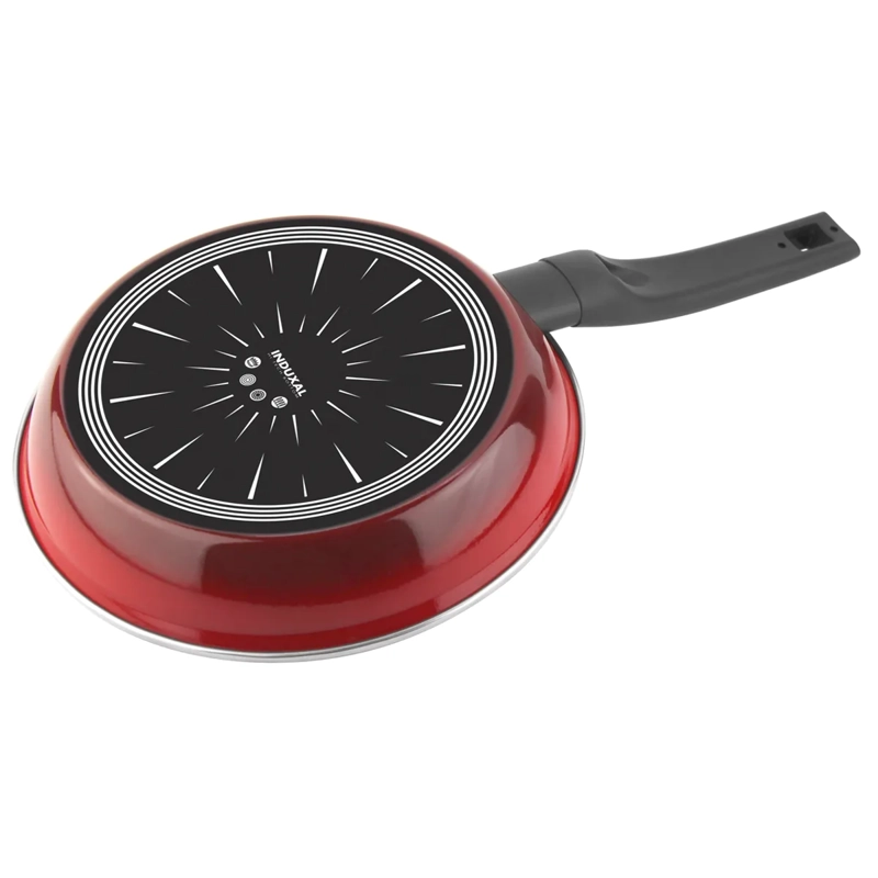 SARTÉN MAGEFESA 26CM CORAL DUE ACERO ROJO - 5