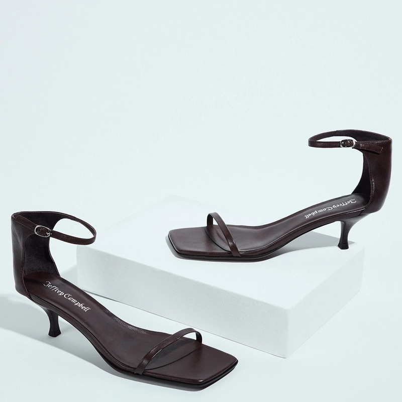 SANDALIAS MUJER JEFFREY CAMPBELL CAFÉ CELINA  - 1