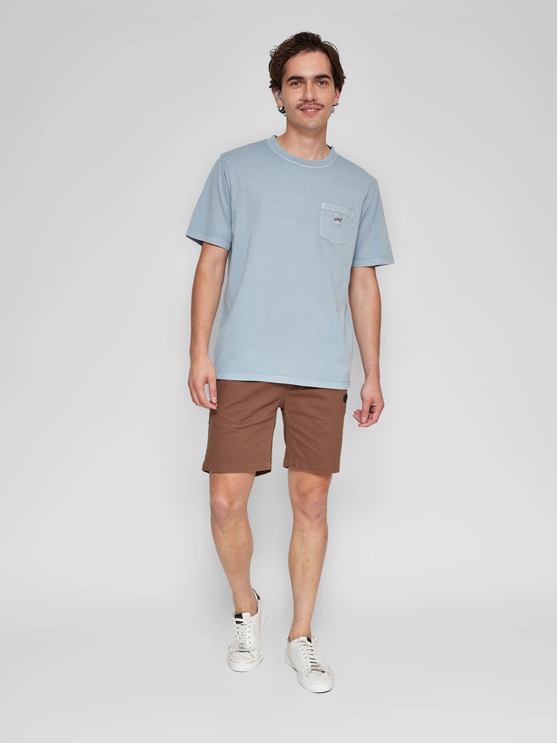 POLERA HOMBRE HALF MANGA CORTA ALGODÓN PRINT - 4