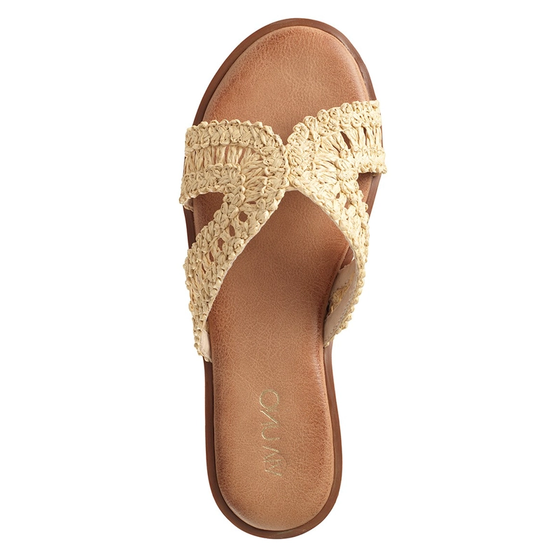 SANDALIAS MUJER VIA UNO BEIGE 22601625 - 3