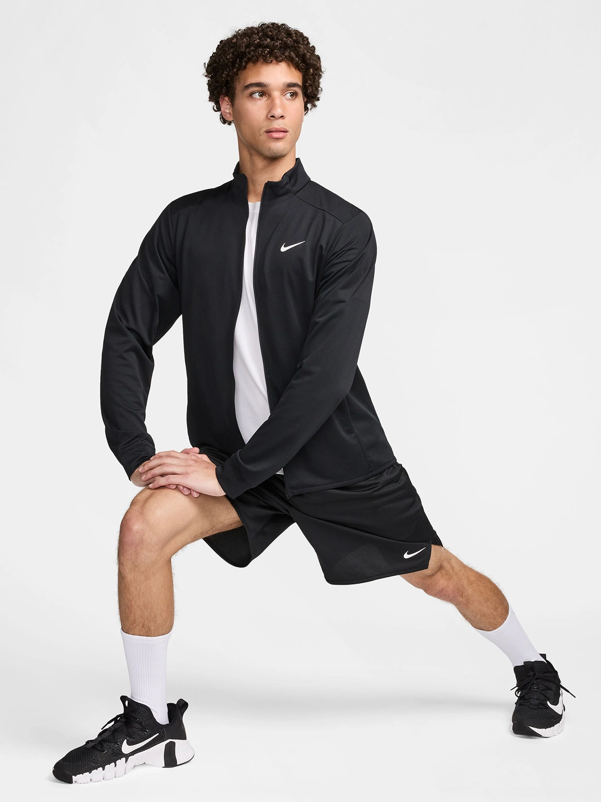 POLERÓN CON CIERRE HOMBRE NIKE FV8962-010 NEGRO TOTALITY - 5