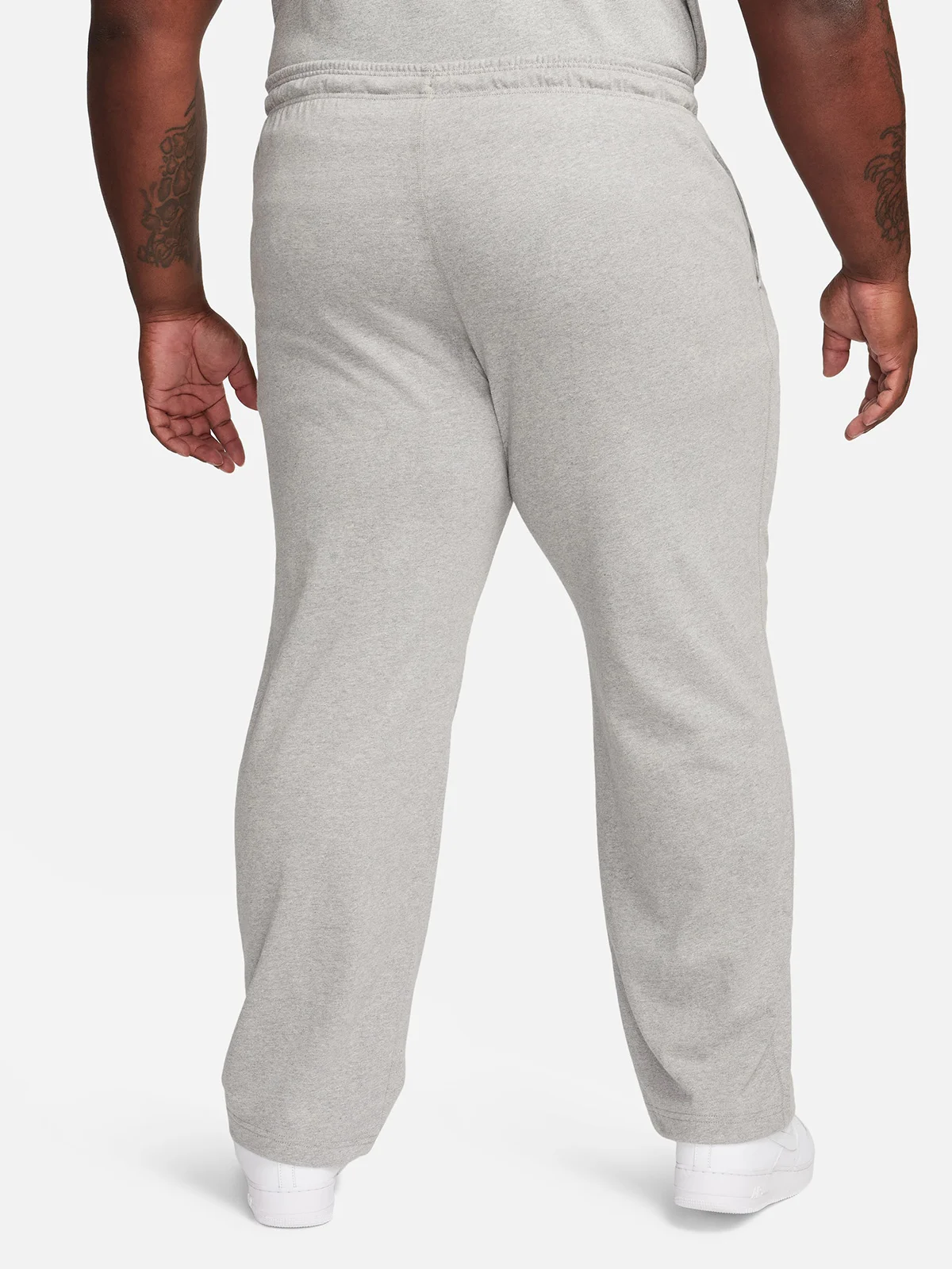 PANTALÓN DE BUZO HOMBRE NIKE FQ4332-063 ALGODÓN GRIS SPORTSWEAR CLUB - 2
