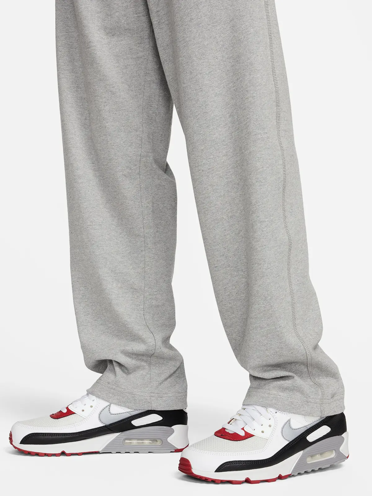 PANTALÓN DE BUZO HOMBRE NIKE FQ4332-063 ALGODÓN GRIS SPORTSWEAR CLUB - 3