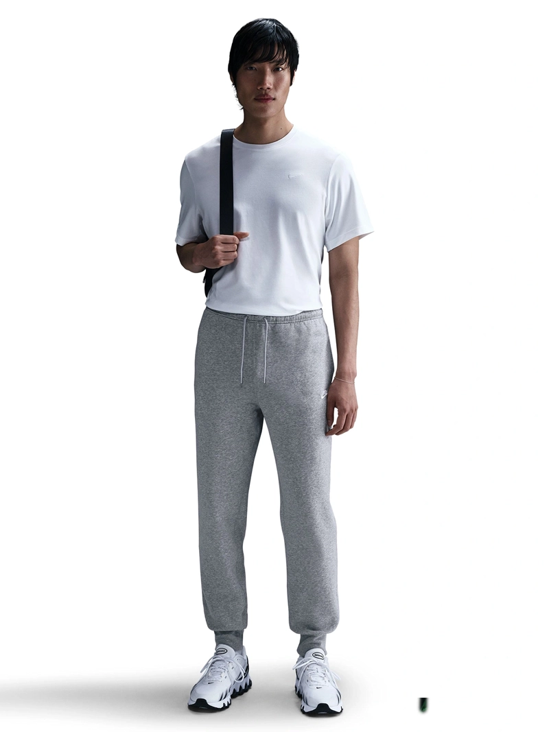 PANTALÓN DE BUZO HOMBRE NIKE FN3787-063 ALGODÓN GRIS CLUB - 1