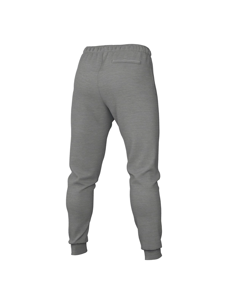 PANTALÓN DE BUZO HOMBRE NIKE FN3787-063 ALGODÓN GRIS CLUB - 4