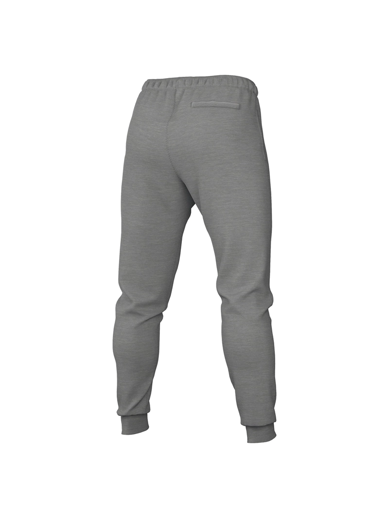 PANTALÓN DE BUZO HOMBRE NIKE FN3787-063 ALGODÓN GRIS CLUB - 4